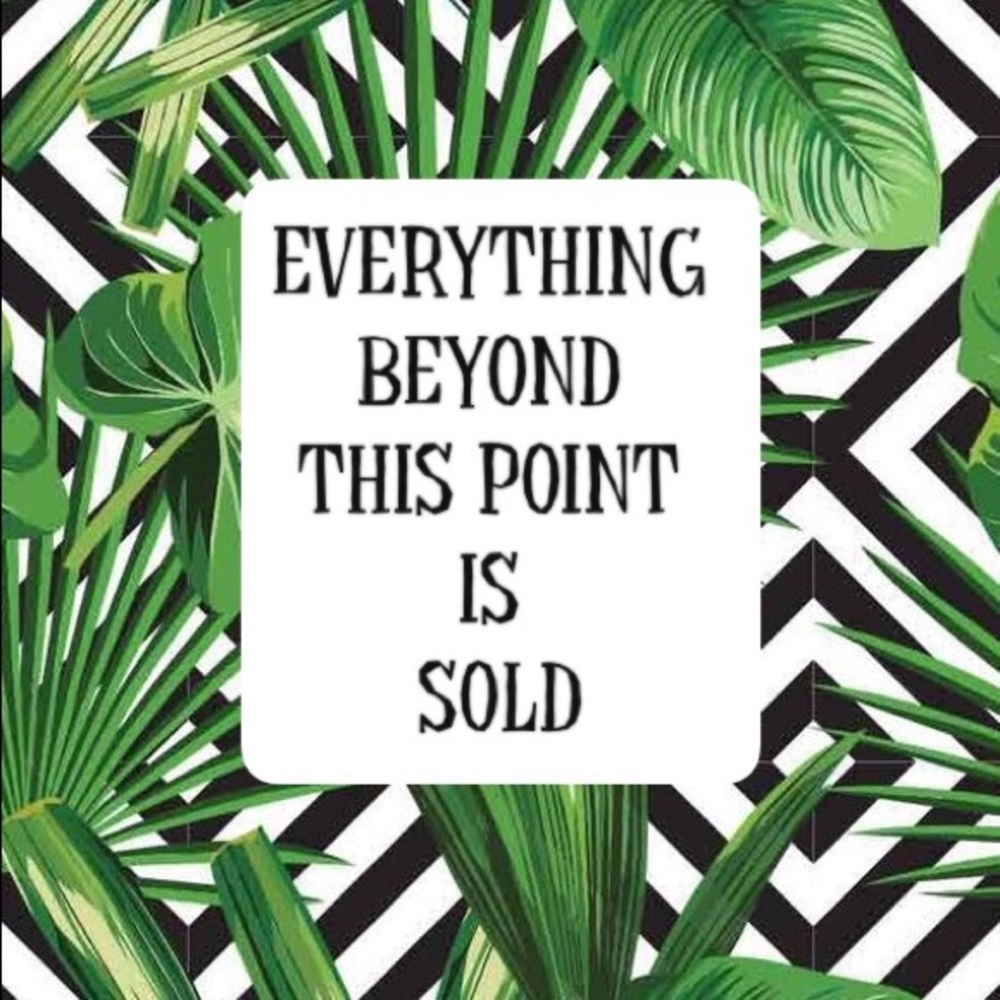 Sold items